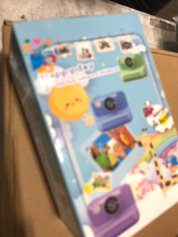 Photo 1 of Kids Camera Instant Print, Kids Camera 1080P HD Video Digital Camera, Christmas Birthday Gifts for Girls and Boys, Toddler Toy for 3-12 Years Old