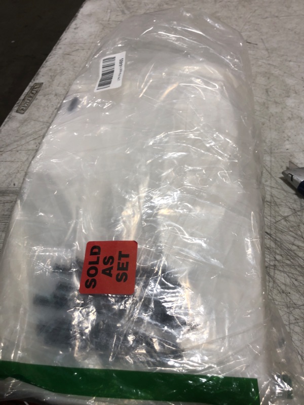 Photo 1 of Spartan Industrial - 11" X 14" (1000 Count) Self Seal Clear Poly Bags with Suffocation Warning for Packaging, T Shirts - Permanent Adhesive
