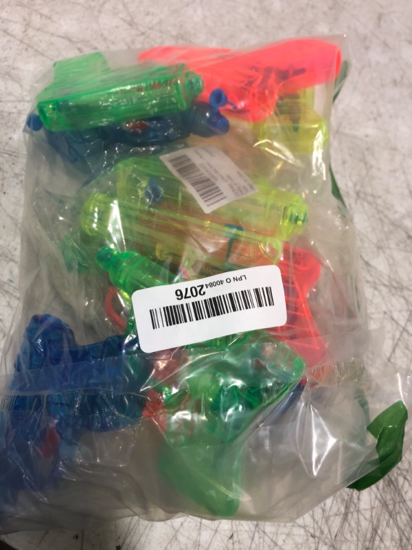 Photo 1 of CCINEE 12 Pack Mini Water Guns Squirt Gun Toy, Water Squirter Swimming Pool Party Favors Small Water Shooter Plastic Blasters for Kids Teens Adults Summer Outdoor Games Birthday Party, 4 Colors