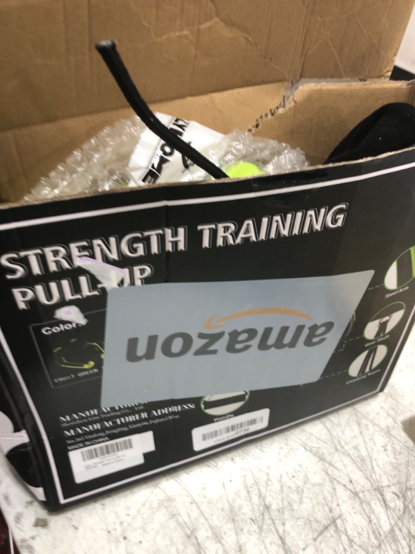 Photo 1 of Portable Pull Up Bar for Doorway,Adjustable Home Gym Equipment, No Screws Installation, 250lbs Weight Capacity, Dual Handle Design for Pull-Ups,Chin-Up Core Training