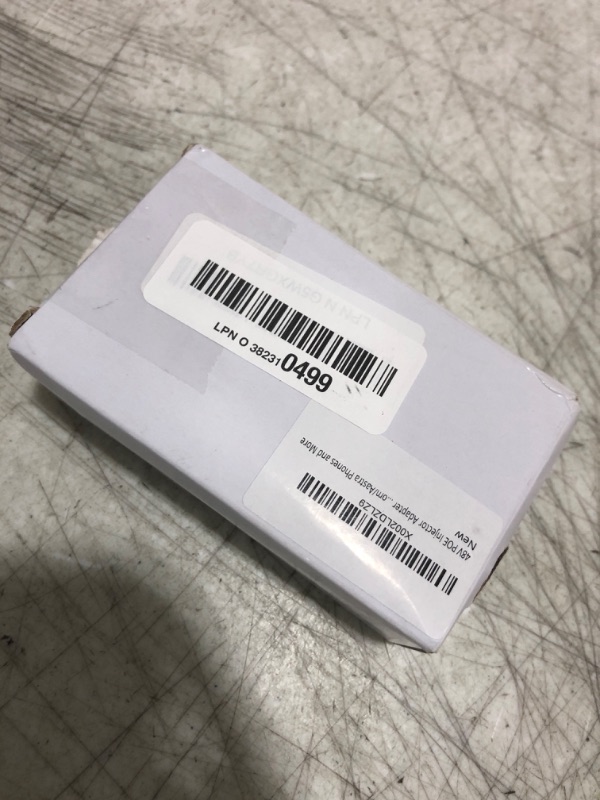 Photo 1 of 48V POE Injector Adapter Power Supply,10/100Mbps IEEE 802.3af Compliant, for Most Cisco/Polycom/Aastra Phones and More