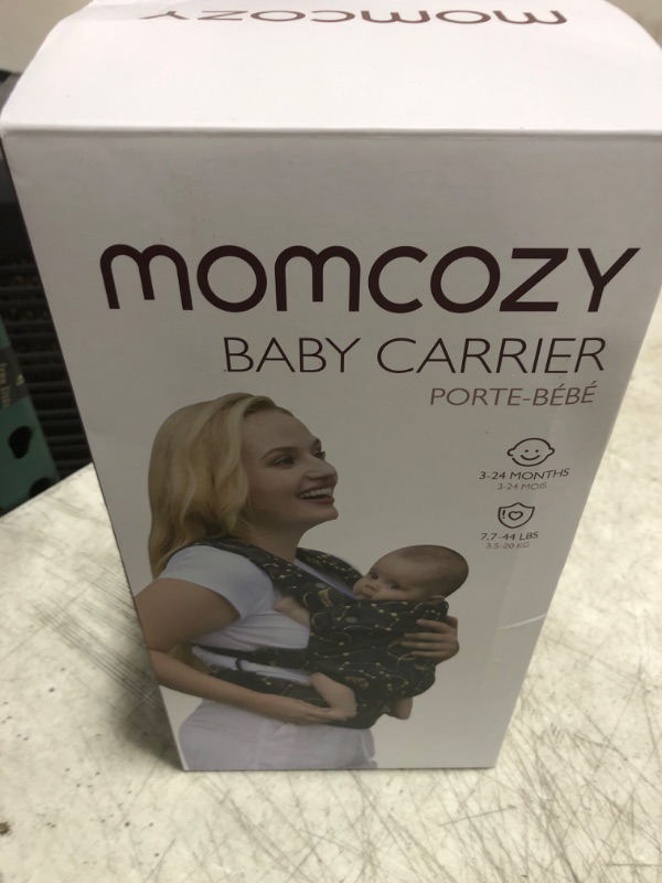 Photo 1 of Momcozy Baby Carrier - Ergonomic, Cozy and Lightweight Carrier for 3-24 Months, Effortless to Put On, Ideal for Hands-Free Parenting, Enhanced Lumbar Support, Purehug for Infant to Toddler, Khaki