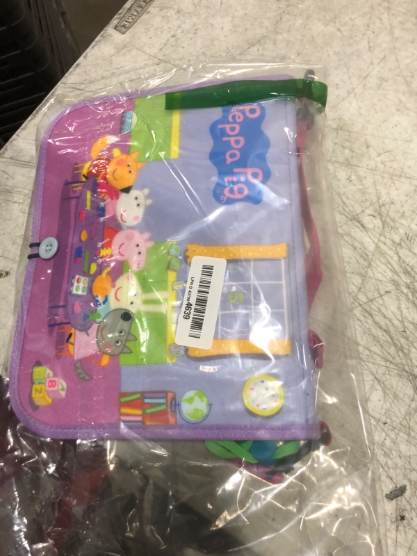 Photo 1 of Peppa Pig Toddler Busy Board – Montessori toys for 1 2 3 4 Year Old, Educational Activity Sensory Board for Preschool Learning Fine Motor Skills, Gift Toys for Boys Girls, Airplane Car Travel Toy
