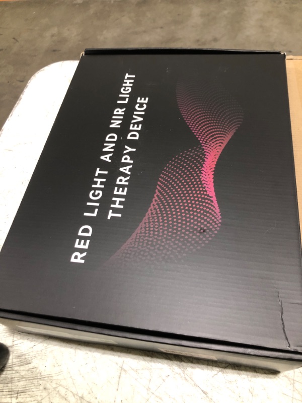 Photo 1 of Red Light Therapy for Face and Body, Red Infrared Light Therapy Lamp with Stand Led 660nm Red Light-Therapy& 850nm Infrared Light Device for Body