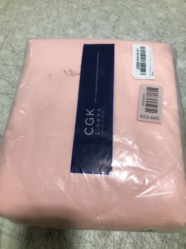 Photo 1 of Twin XL Size 3 Piece Sheet Set - Comfy Breathable & Cooling Bed Sheets Set - Hotel Luxury Bedding for Women, Men, Kids, Teens, Boys & Girls - Deep Pockets, Soft, Wrinkle Free - Oeko-Tex - Baby Pink