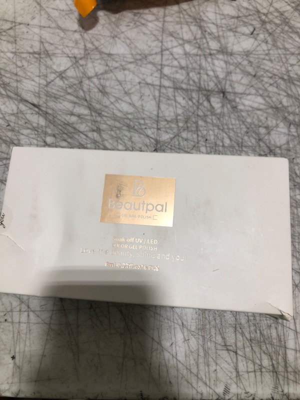 Photo 1 of Larvall Beautpal Nude Gel Polish Set Milky Nude Sheer Pink Jelly Gel Polish Nail Kit Soak Off UV Translucent Nail Polish Gel 6PCS 8ml J03