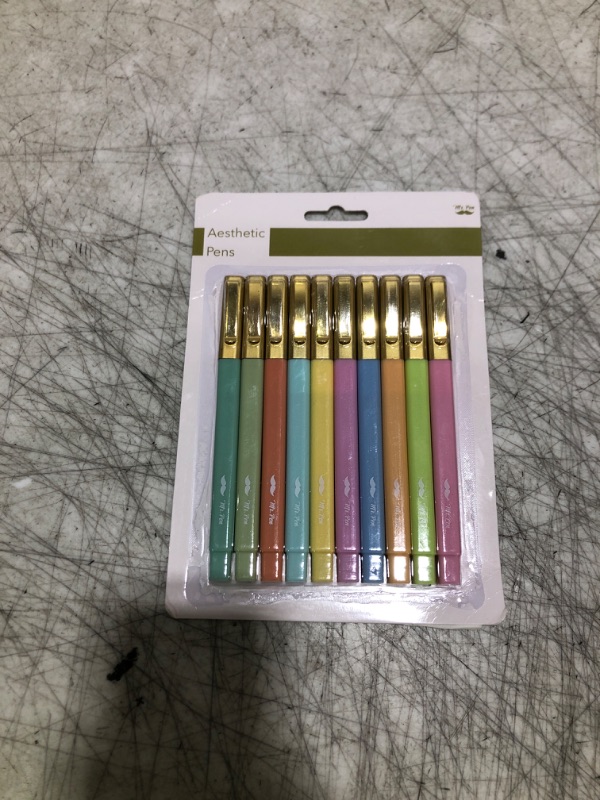 Photo 1 of Mr. Pen- Aesthetic Pens, 10 Pack, Black Ink, Fast Dry, No Smear Bible Pens No Bleed Through, 0.7mm Fine Point Pen, Ballpoint Pens Ballpoint, Fine Tip Pens for Note Taking, Pens Aesthetic