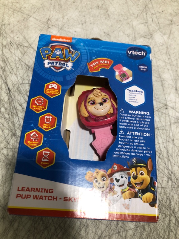 Photo 1 of VTech PAW Patrol Learning Pup Watch, Skye