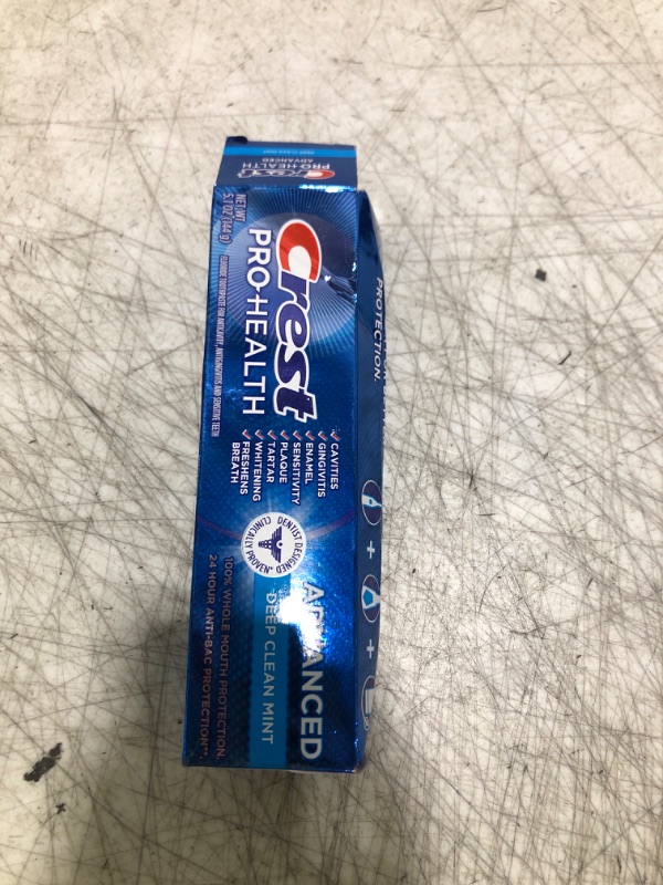 Photo 1 of Crest Pro-Health Advanced Deep Clean Mint Toothpaste, 5.1 oz,
