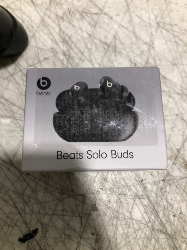 Photo 1 of Beats Solo Buds - Wireless Bluetooth Earbuds | 18 Hours of Battery Life | Apple & Android Compatibility | Built-in Microphone - Matte Black