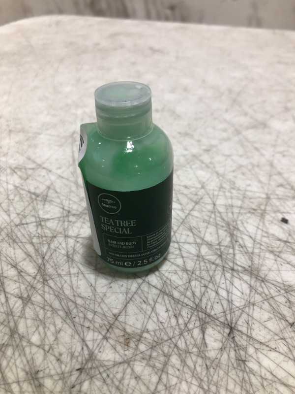 Photo 1 of Tea Tree Hair and Body Moisturizer Leave-In Conditioner, Body Lotion, After-Shave Cream, For All Hair + Skin Types, 2.5 fl. oz.