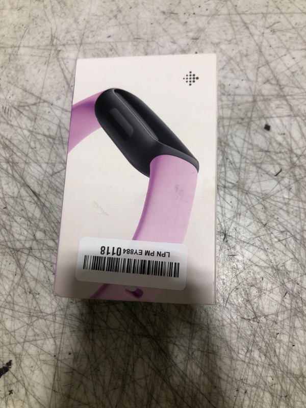 Photo 1 of Fitbit Inspire 3 Health &-Fitness-Tracker with Stress Management, Workout Intensity, Sleep Tracking, 24/7 Heart Rate and more, Lilac Bliss/Black, One Size (S & L Bands Included)