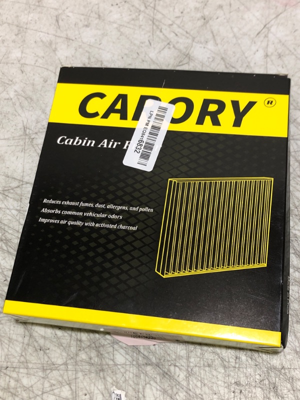 Photo 1 of CARORY Cabin Air Filter w/Activated Carbon for Toyota Camry, Corolla, RAV4, Highlander, Lexus RX350, NX300, GX460, Subaru Legacy, Outback, Jaguar F-Pace, Land Rover Discovery, Range Rover and More