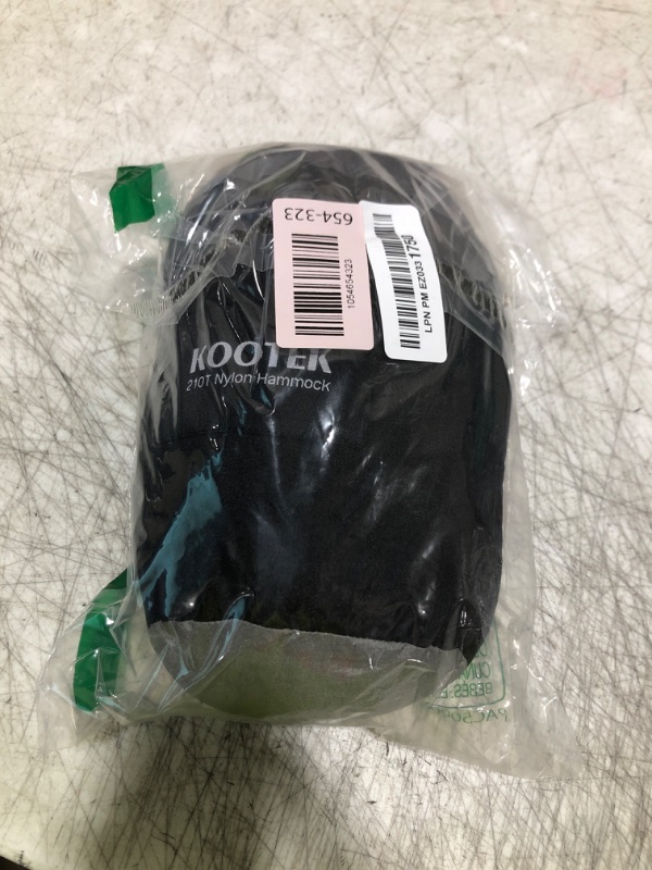 Photo 1 of Kootek Camping Hammock 400 lbs Capacity, Portable Hammocks with Tree Straps & Attached Carry Bag, Camping Essentials Gear, Perfect for Outside Indoor Hiking Beach Backpack Travel