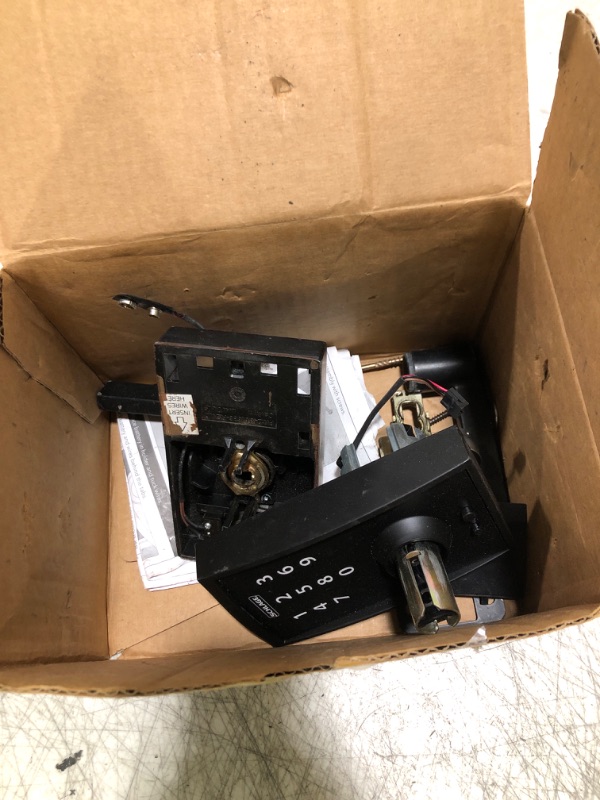 Photo 1 of Schlage FE695 CEN 622 LAT Touch Century Lock with Latitude Lever, Electronic Keyless Entry Lock, Matte Black