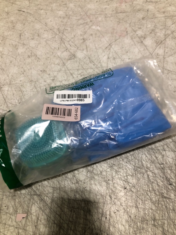 Photo 1 of IDQQUQQ 2PCS Dog Washing Gloves and Dog Shampoo Brush, Dog Bath Brush That can add Dog Shampoo, Dog Bath Supplies Dog and Cat Bath Set