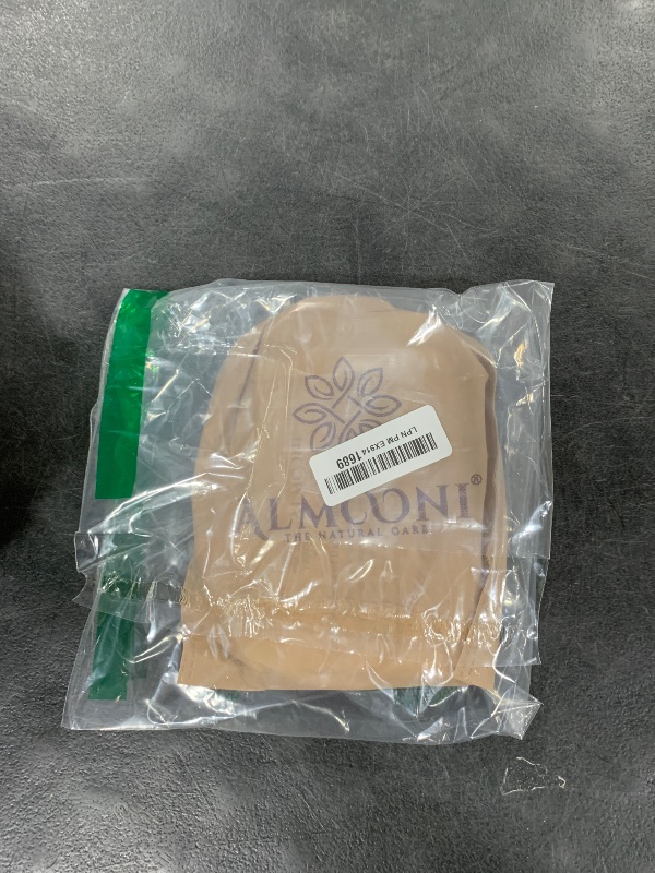 Photo 1 of Almooni Natural Loofah Exfoliating Body Scrubber, Made with Natural Egyptian Shower Loofah Sponge, Bath Shower Loofah Sponge for Women and Men, for Face and Body That Gets You Clean - 2 Count (1 Pack)