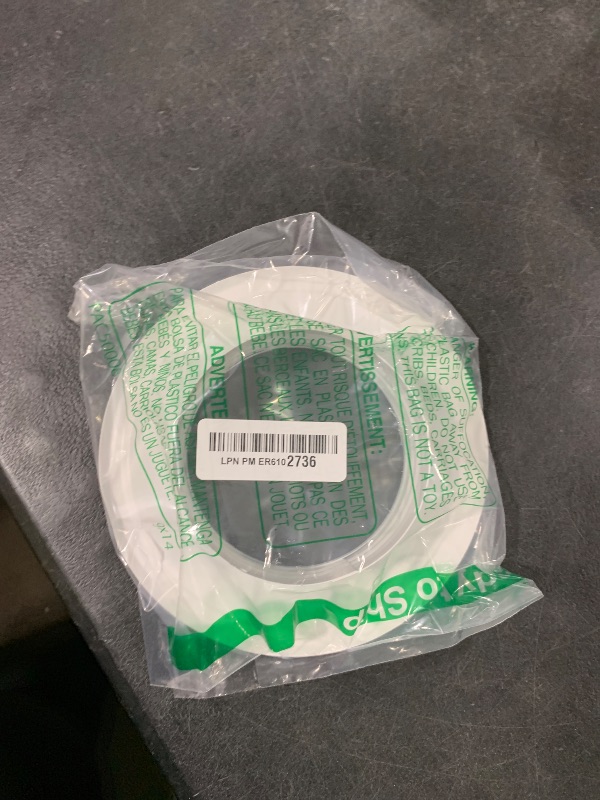 Photo 1 of Metal 4” inch Wall Mount Flange, White, Exhaust/Inlet Connector for Flexible or Straight Pipe. Steel Duct Connector Size 4.25”