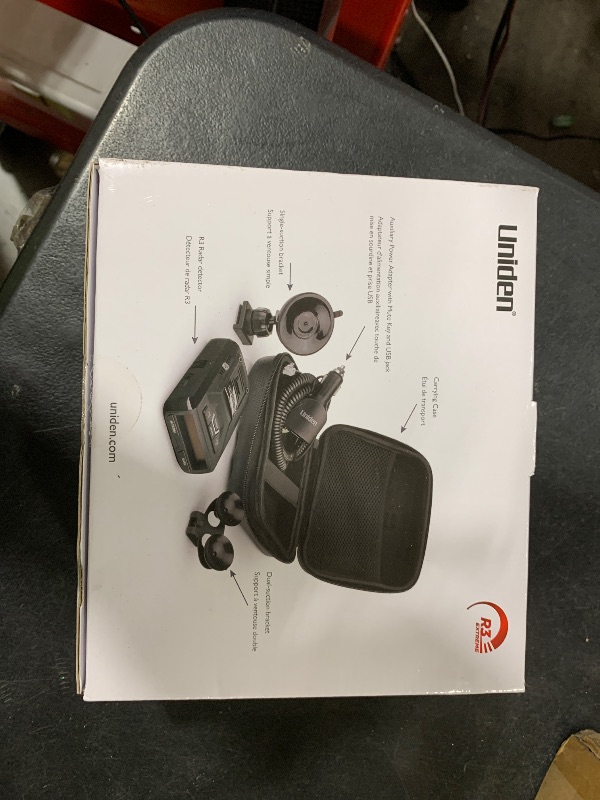 Photo 1 of Uniden R3 EXTREME LONG RANGE Laser/Radar Detector, Record Shattering Performance, Built-in GPS w/ Mute Memory, Voice Alerts, Red Light & Speed Camera Alerts, Multi-Color OLED Display , Black