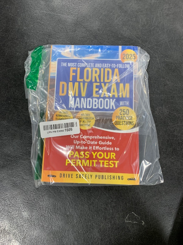 Photo 1 of FLORIDA DMV EXAM BOOK
