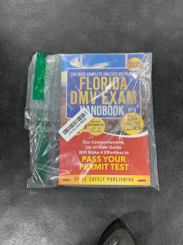 Photo 1 of FLORIDA DMV EXAM BOOK