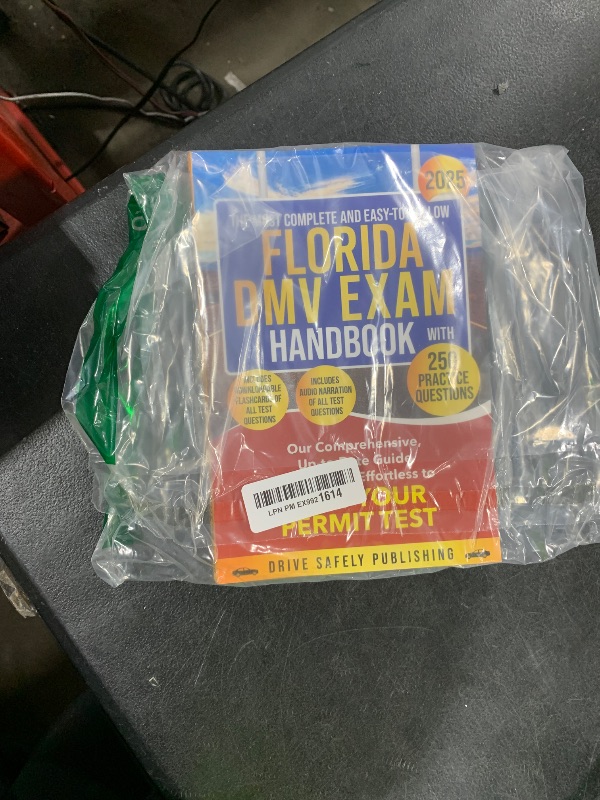 Photo 1 of FLORIDA DMV EXAM HANDBOOK