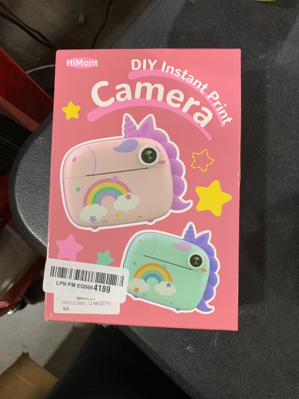 Photo 1 of HiMont Kids Camera Instant Print, Selfie Digital Camara for Kids with Print Paper & 32G Card, 2.5K Video & Instant Print Camera with Color Pens for DIY, Fun Gift for Girls Boys 3-12 Years Old (Pink)