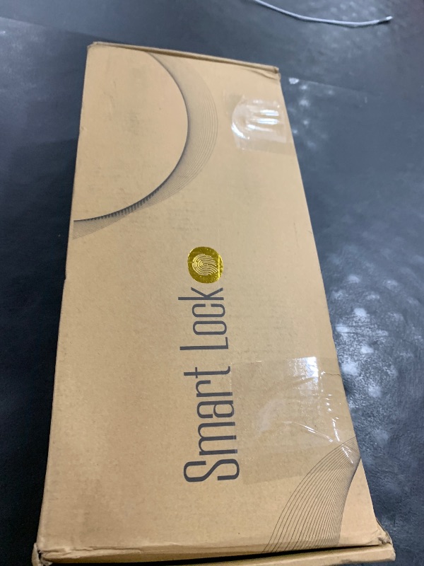 Photo 1 of Sliding Glass Door Lock, Dhiedas Sliding Door Smart Lock with Fingerprint RFID Keypad Bluetooth App Electronic Digital Biometric Safety Patio Door Double Hook Slim Mortise Lock Set with Handle