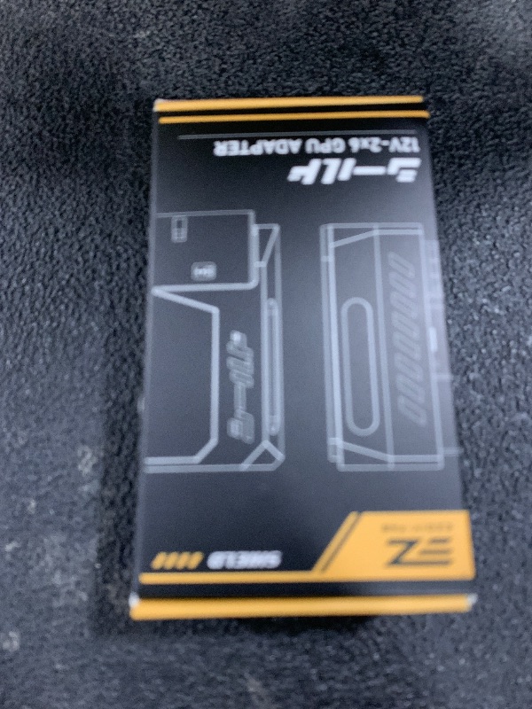 Photo 1 of EZDIY-FAB PCIe 5.1 Adapter - 600W 12+4pin, 16pin 12VHPWR GPU Power Connector, 12V-2x6 GPU Adapter,180 Degree Right Angle - Compatible with RTX 3090Ti, 4070Ti, 4080, 4090 GPU - RVS Type, Black, 1 Pack
