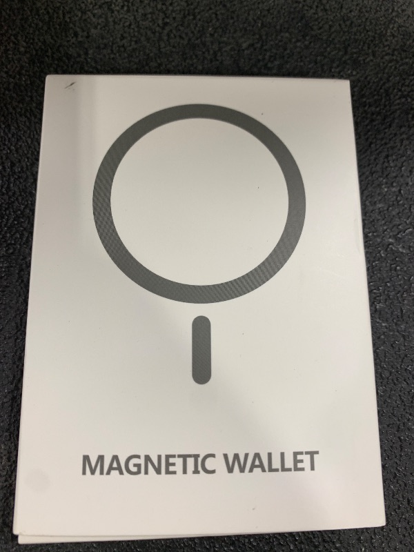 Photo 1 of Miroddi for MagSafe Wallet, Magnetic Wallet for iPhone 17/16/15/14/13/12 Series, 0.12” Ultra-Thin Leather Magnetic Phone Card Holder, 3 Card Slots, Fits 3 Cards, Crazy Horse Leather, Black