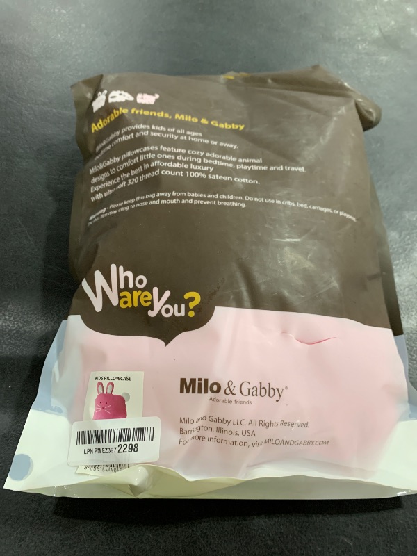 Photo 1 of MILO & GABBY The Original Kids Animal Pillowcase, 20x27, Lola Bunny