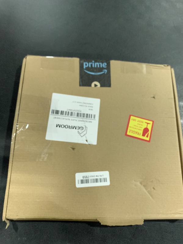 Photo 1 of Gemroom 12.5" Microwave Turntable Compatible with Panasonic 12570000008334, 12 1/2 inch Replacement Microwave Glass Plate for Frigidaire 5304509437