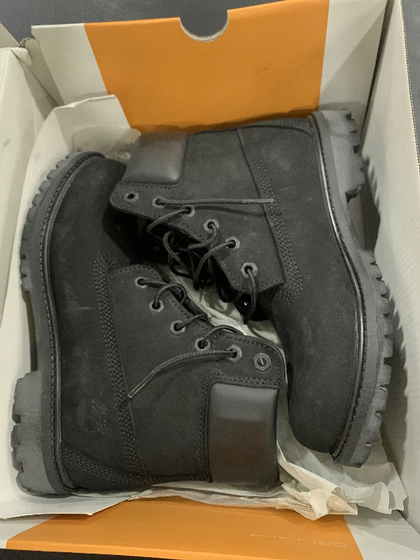 Photo 1 of Timberland Women's 6" Premium Boot Black Nubuck 7 B - Medium