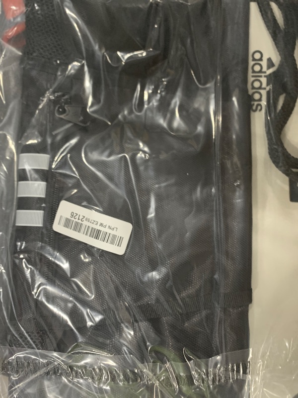 Photo 1 of adidas Alliance Sackpack, Drawstring Backpack, Lightweight Small Gym Bag for Women and Men, Black, One Size