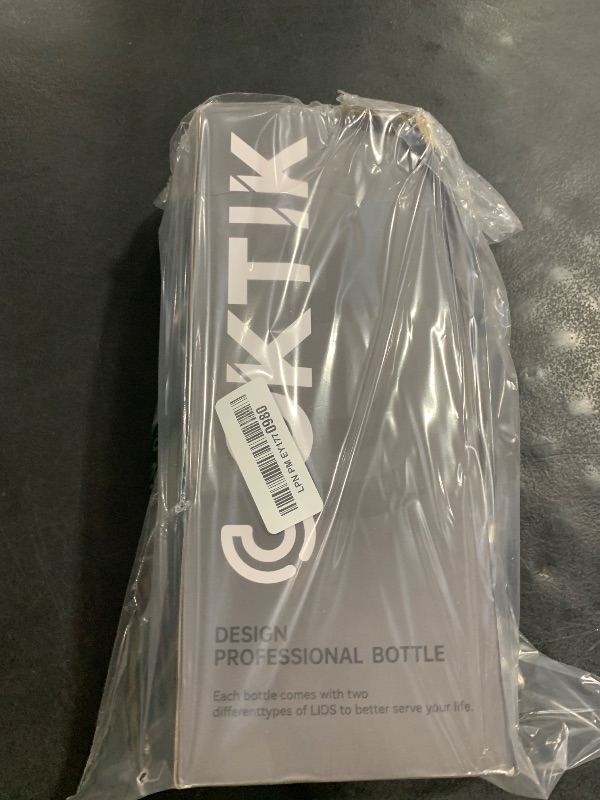 Photo 1 of COKTIK 32 oz Sports Water Bottle With Straw,2 Lids, Stainless Steel Vacuum Insulated Water Bottles,Leakproof Lightweight, Keeps Cold and Hot, Great for Travel, Hiking, Biking, Running(Fire)