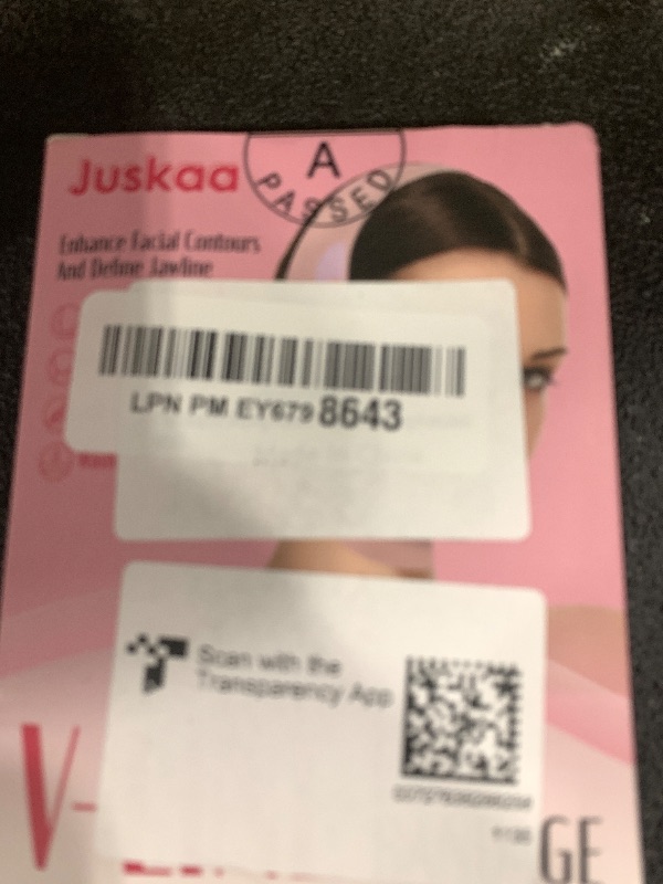 Photo 1 of Juskaa Chin Strap for Sleeping,Adjustable Chin Strap,Jaw Strap,Jawline Shaper,V Line Lifting Mask,Black,M