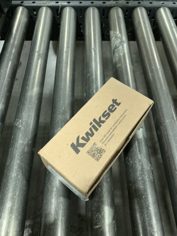 Photo 1 of Kwikset Tylo Entry Door Knob with Lock and Key, Secure Keyed Handle Exterior, Front Entrance and Bedroom, Satin Nickel, Pick Resistant SmartKey Rekey Security and Microban