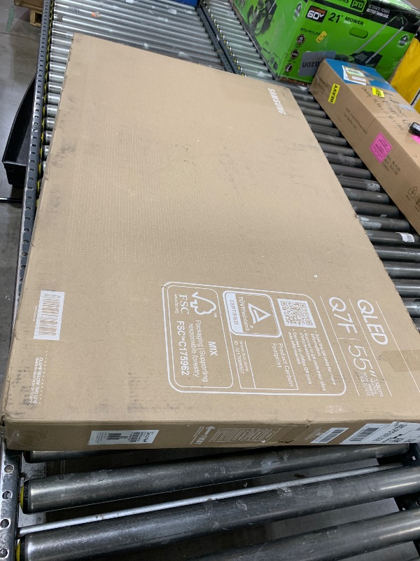 Photo 1 of Samsung 55-Inch Class QLED Q7F Series Samsung Vision AI Smart TV (2025 Model, 55Q7F) Quantum HDR, Object Tracking Sound Lite, Q4 AI Gen1 Processor, 4K upscaling, Gaming Hub, Alexa Built-in