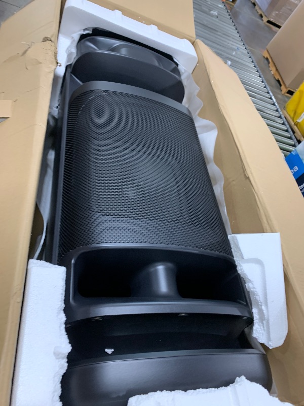 Photo 1 of Sony ULT Tower 10 Bluetooth Karaoke Party Speaker with Powerful Bass, 360° Sound and Party Lights, Included Wireless Microphone – New