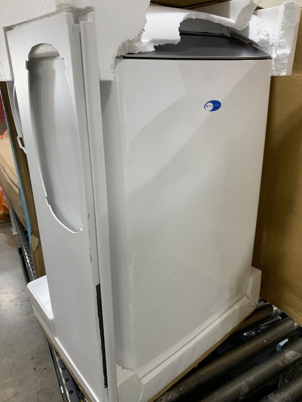 Photo 1 of Whynter Inverter Portable Air Conditioner 14,000 BTU with Dual Hose, Dehumidifier, Cooling Fan & Smart Wi-Fi for 600 Sq Ft Rooms, NEX ARC-1230WN (12,000 SACC), White