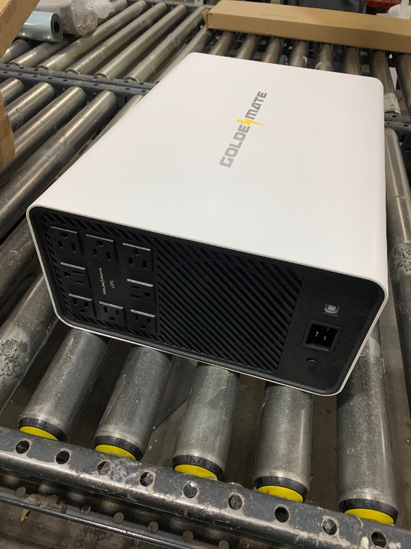 Photo 1 of  1000VA/800W Lithium UPS Battery Backup and Surge Protector, Backup Battery Power Supply with LiFePO4 Batteries(230.4 Wh), Sinewave UPS System, 10 Years Lifespan, 8 Outlets, LCD Display 