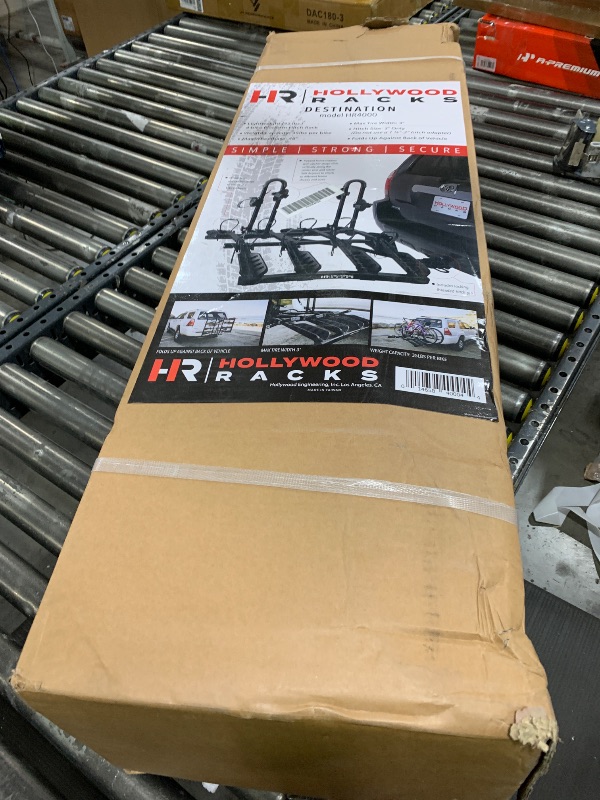 Photo 1 of Hollywood Racks Destination 4 Hitch Bike Rack, Lightweight, Black - Platform Style Bike Rack for Car Carries up to 4 Bikes for Safe, Secure Transport - Fits Most Bike Styles, Sizes and Models