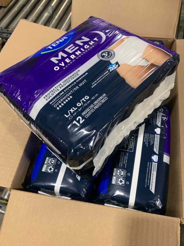 Photo 1 of men overnight diapers
4 x 12packs