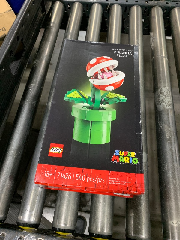 Photo 1 of LEGO Super Mario Piranha Plant, Build and Display Super Mario Brothers Collectible for Adults and Teens, Authentically Detailed Posable Figure, Birthday Gift for Gamers and Fans, 71426