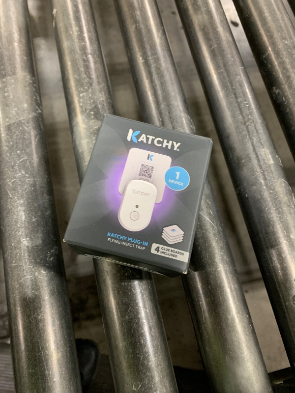 Photo 1 of Katchy Plug-in Bug Trap Indoor – Fly Catcher for Mosquito, Gnat, Fruit Fly & Small Moth – Blue Light, Chemical-Free & Eco-Friendly – All Indoor Areas: Kitchen, Living Room & Plants (1 Pack)