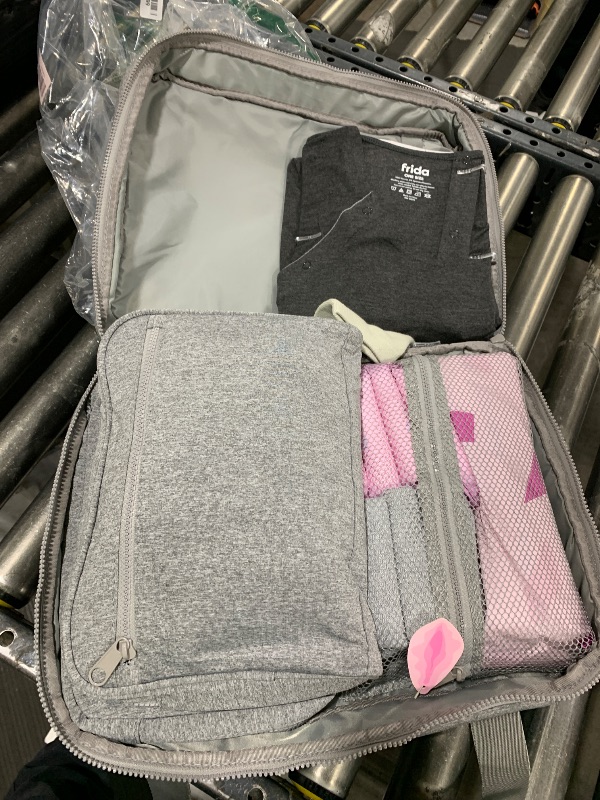 Photo 1 of Frida Mom 30pc Pre-Packed Hospital & Diaper Bag Essentials Gift Set, Includes Labor, Postpartum, & Newborn Grooming Kit in One, Easy to Organize with Removable Toiletry Bags, & Suitcase Strap