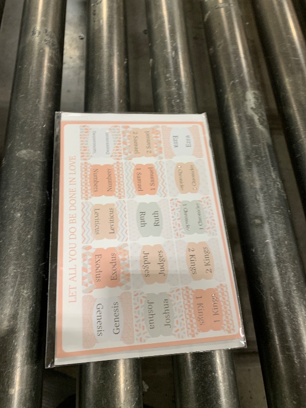 Photo 1 of Mr. Pen- Mini Bible Tabs, 75 pcs, Modern Grace, Laminated Bible Tabs for Women and Men