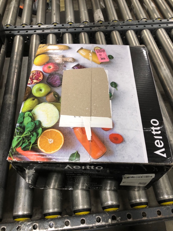 Photo 1 of Aeitto Juicer Machines with Soft & Hard Modes, Quiet Motor, Reverse Function, Juicer Machines Vegetable and Fruit, Cold Press Juicer, Easy to Clean with Brush