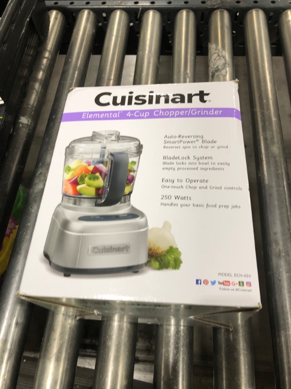 Photo 1 of Cuisinart ECH-4SV Elemental 4-C Chopper Grinder, Silver