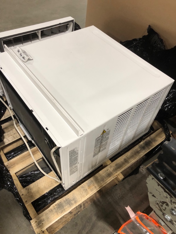 Photo 1 of  LG 23,500 BTU Dual Inverter Smart Window Air Conditioner, 230V, Air Conditioner Cools Rooms up to 1,440 Sq. Ft., Ultra Quiet Operation, with LG ThinQ, Amazon Alexa & Hey Google, White 